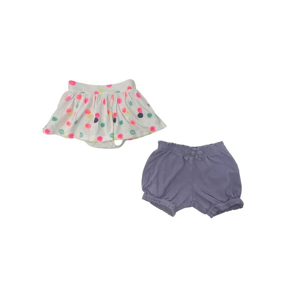 Baby Girls - 2 Leggings, 3 Shorts, 1 Skirt, 1‎ Top - Size 9 Months - Picture 10 of 13